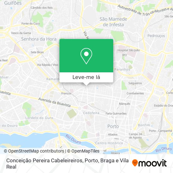 Conceição Pereira Cabeleireiros mapa