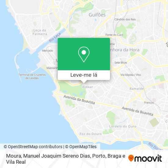 Moura, Manuel Joaquim Sereno Dias mapa