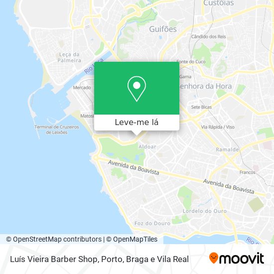 Luís Vieira Barber Shop mapa