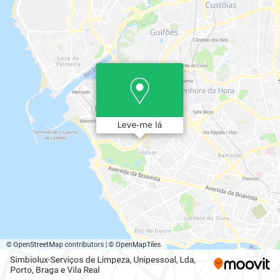 Simbiolux-Serviços de Limpeza, Unipessoal, Lda mapa
