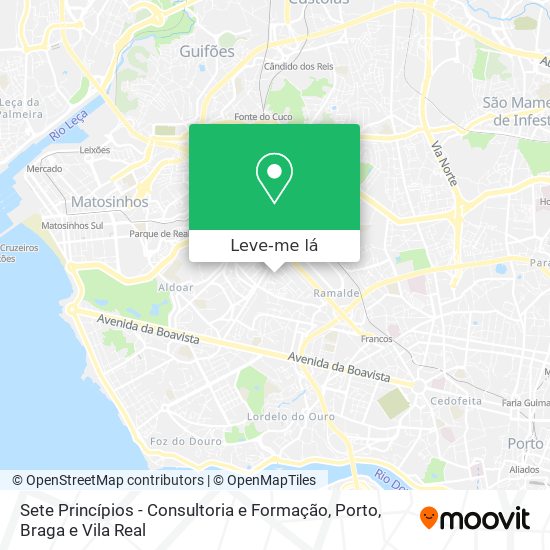 Sete Princípios - Consultoria e Formação mapa