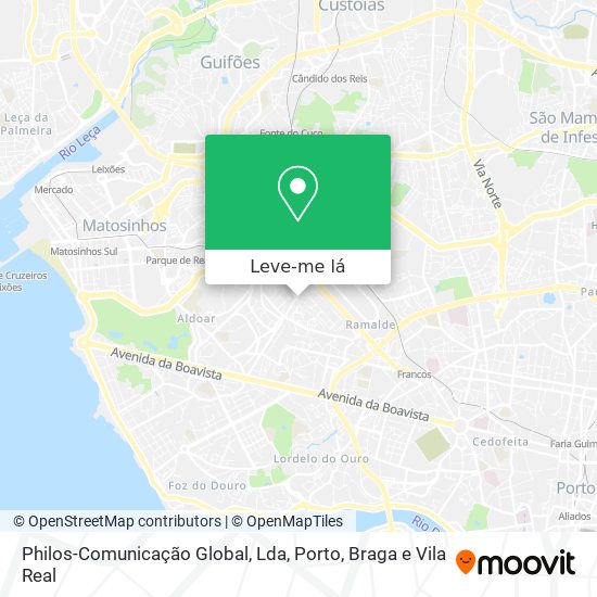 Philos-Comunicação Global, Lda mapa