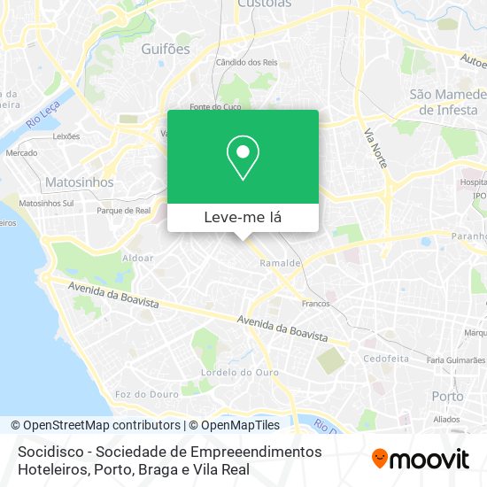 Socidisco - Sociedade de Empreeendimentos Hoteleiros mapa