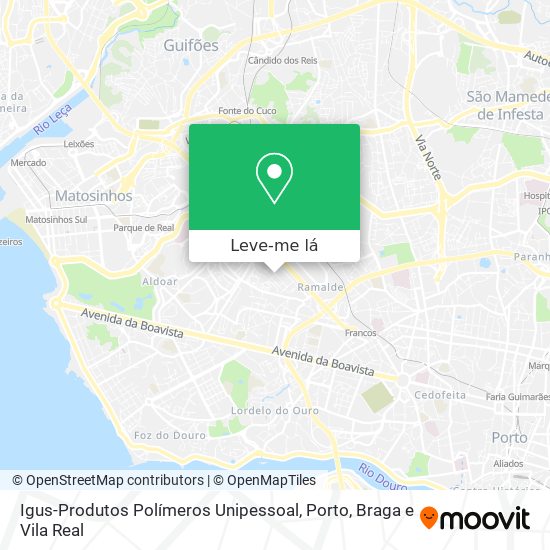 Igus-Produtos Polímeros Unipessoal mapa