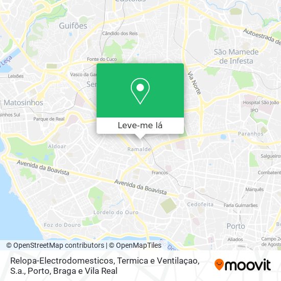 Relopa-Electrodomesticos, Termica e Ventilaçao, S.a. mapa