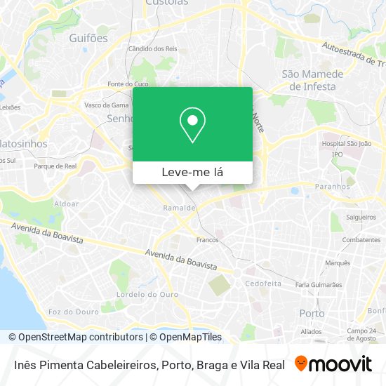 Inês Pimenta Cabeleireiros mapa