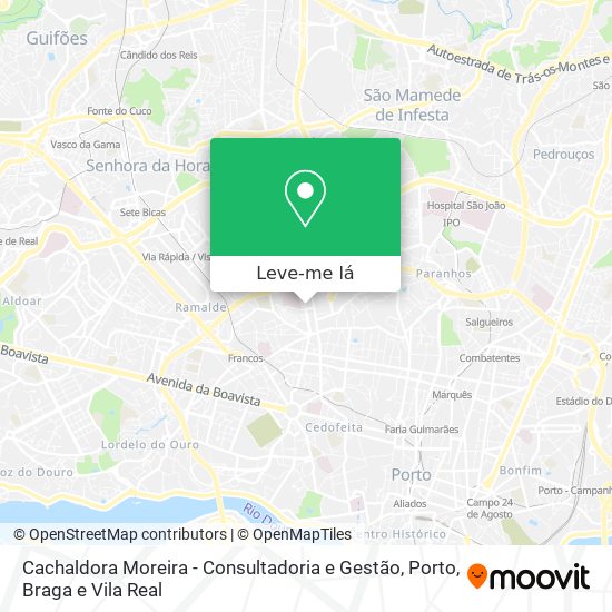 Cachaldora Moreira - Consultadoria e Gestão mapa