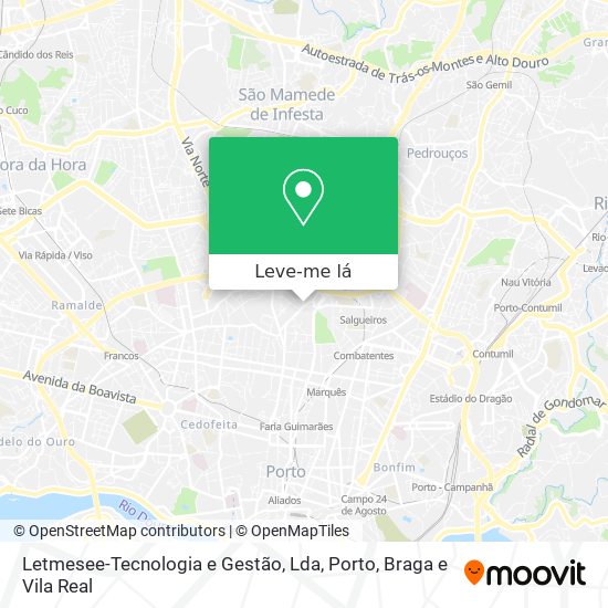 Letmesee-Tecnologia e Gestão, Lda mapa