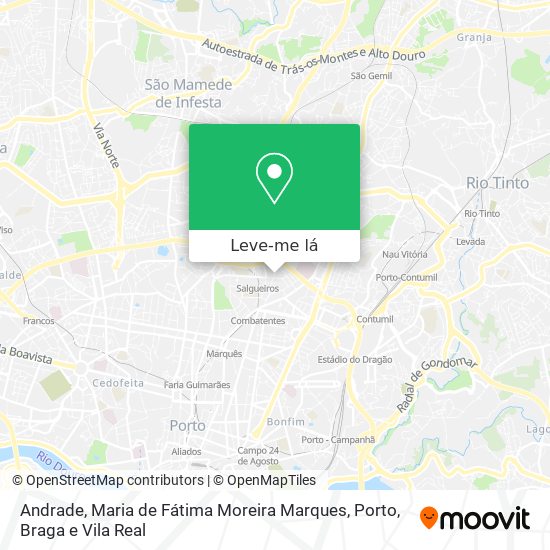 Andrade, Maria de Fátima Moreira Marques mapa