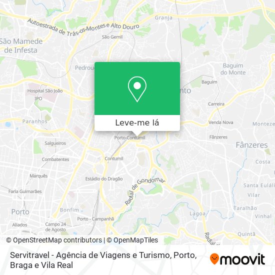 Servitravel - Agência de Viagens e Turismo mapa