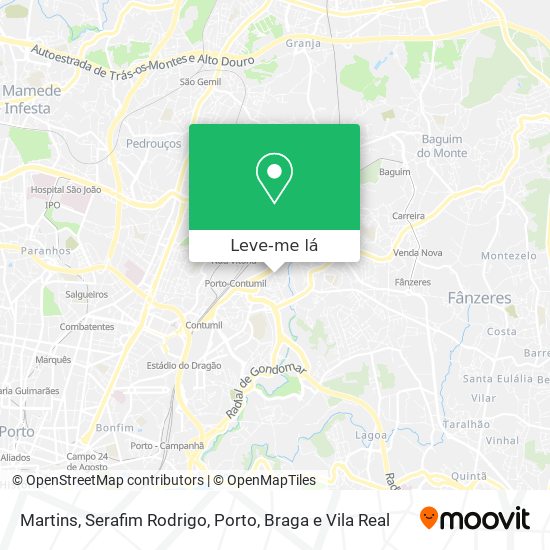Martins, Serafim Rodrigo mapa