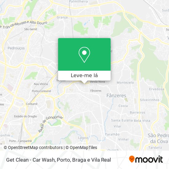 Get Clean - Car Wash mapa