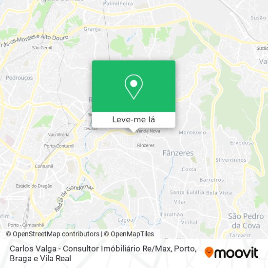 Carlos Valga - Consultor Imóbiliário Re / Max mapa
