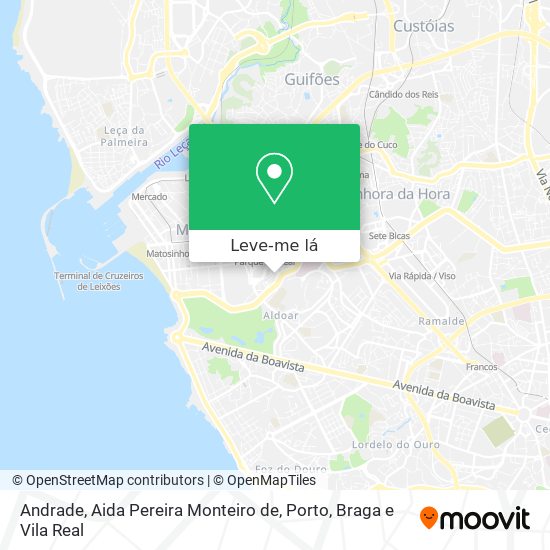 Andrade, Aida Pereira Monteiro de mapa