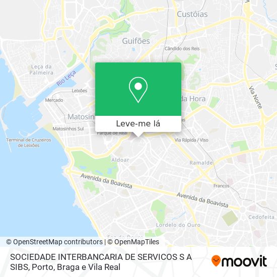 SOCIEDADE INTERBANCARIA DE SERVICOS S A SIBS mapa