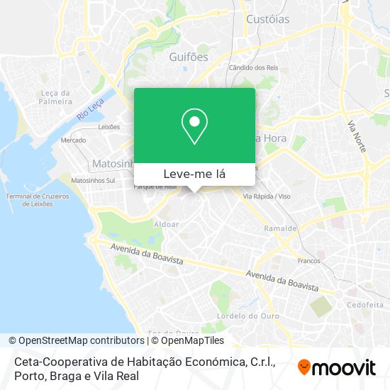 Ceta-Cooperativa de Habitação Económica, C.r.l. mapa