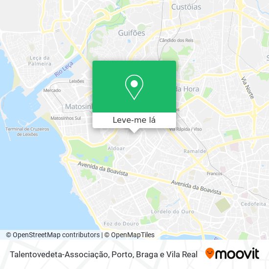 Talentovedeta-Associação mapa