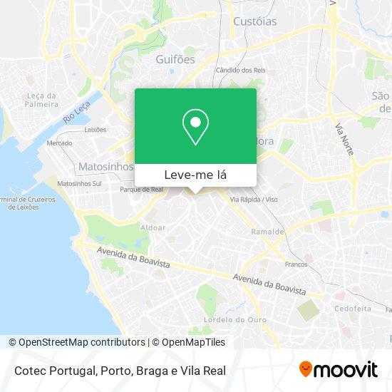 Cotec Portugal mapa