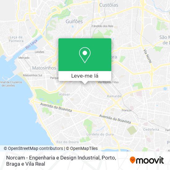 Norcam - Engenharia e Design Industrial mapa