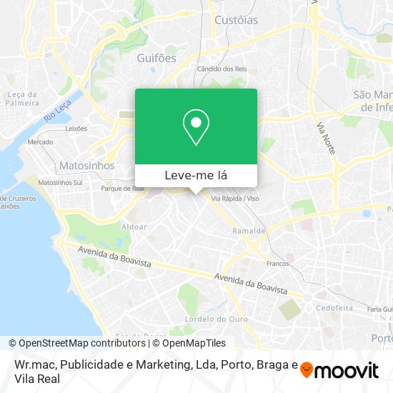 Wr.mac, Publicidade e Marketing, Lda mapa