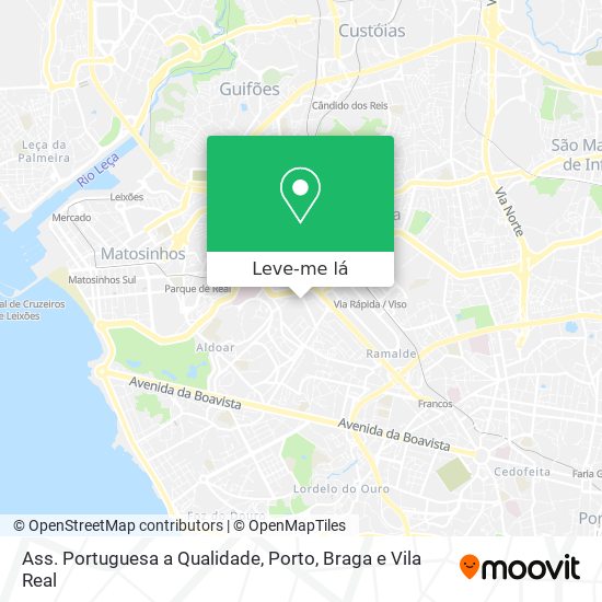 Ass. Portuguesa a Qualidade mapa