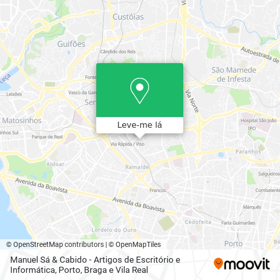 Manuel Sá & Cabido - Artigos de Escritório e Informática mapa