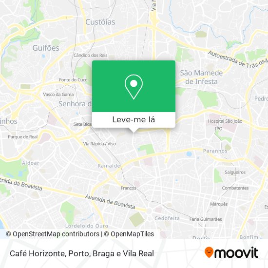 Café Horizonte mapa