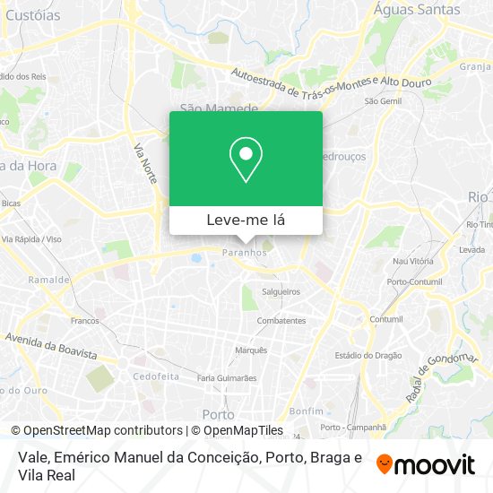 Vale, Emérico Manuel da Conceição mapa