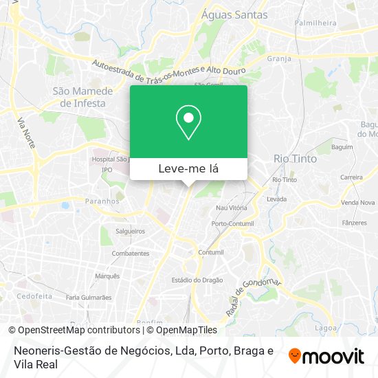 Neoneris-Gestão de Negócios, Lda mapa