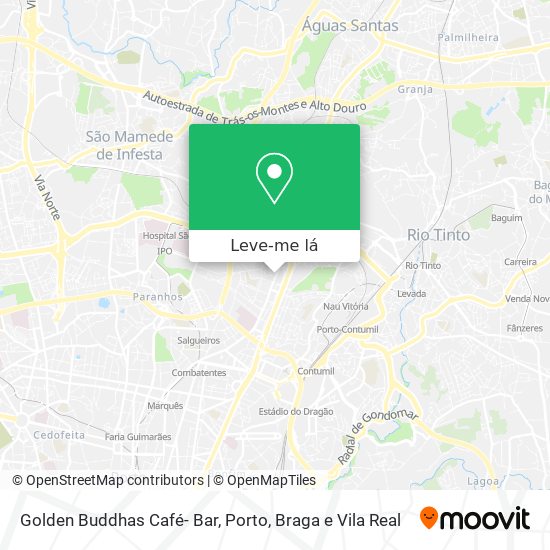 Golden Buddhas Café- Bar mapa