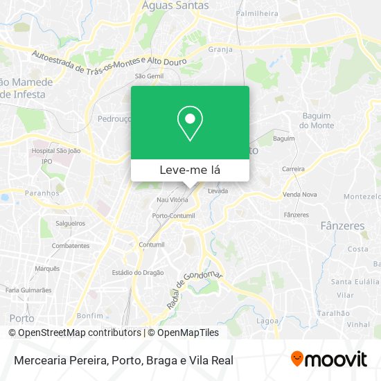 Mercearia Pereira mapa