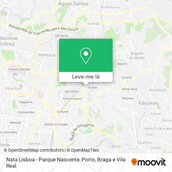 Nata Lisboa - Parque Nascente mapa
