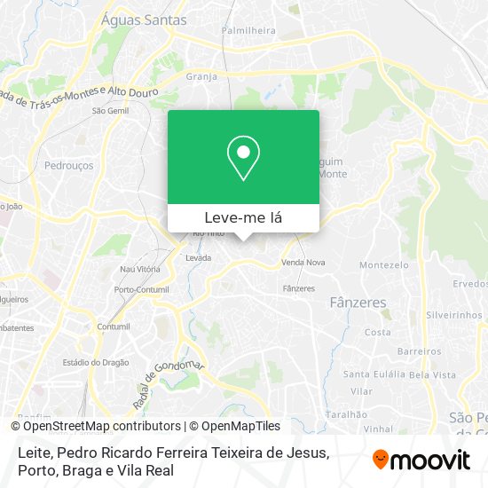 Leite, Pedro Ricardo Ferreira Teixeira de Jesus mapa