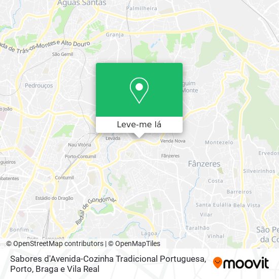 Sabores d'Avenida-Cozinha Tradicional Portuguesa mapa