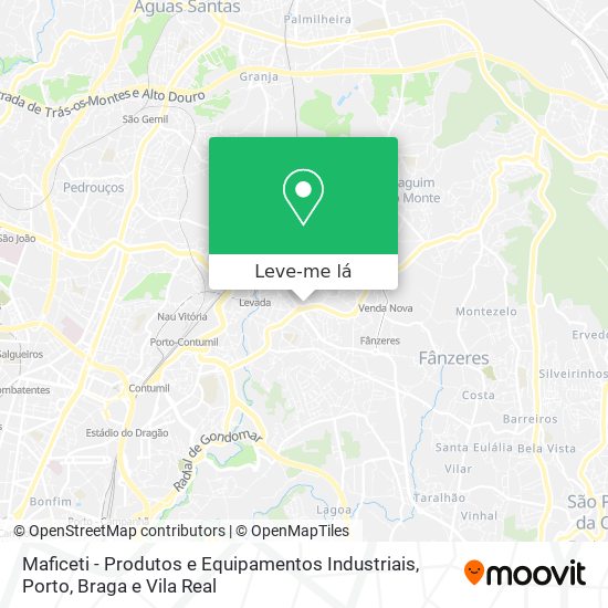 Maficeti - Produtos e Equipamentos Industriais mapa