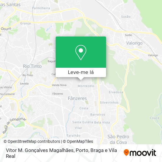 Vítor M. Gonçalves Magalhães mapa