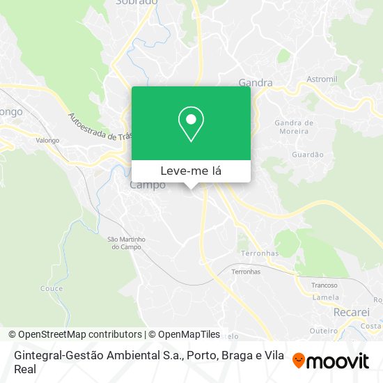 Gintegral-Gestão Ambiental S.a. mapa