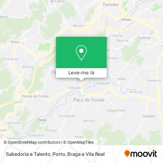 Sabedoria e Talento mapa