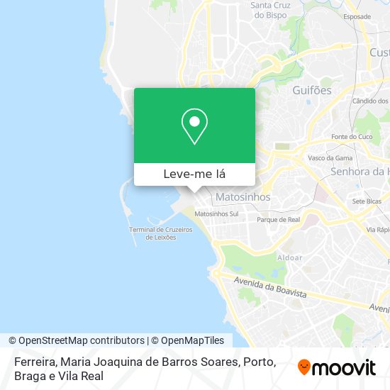 Ferreira, Maria Joaquina de Barros Soares mapa