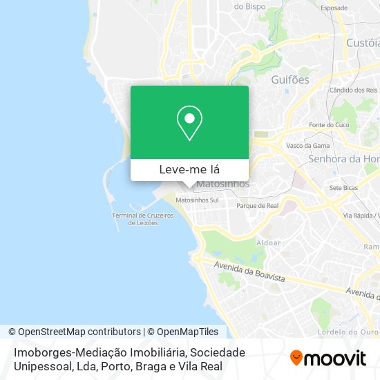 Imoborges-Mediação Imobiliária, Sociedade Unipessoal, Lda mapa