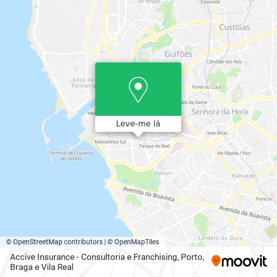 Accive Insurance - Consultoria e Franchising mapa