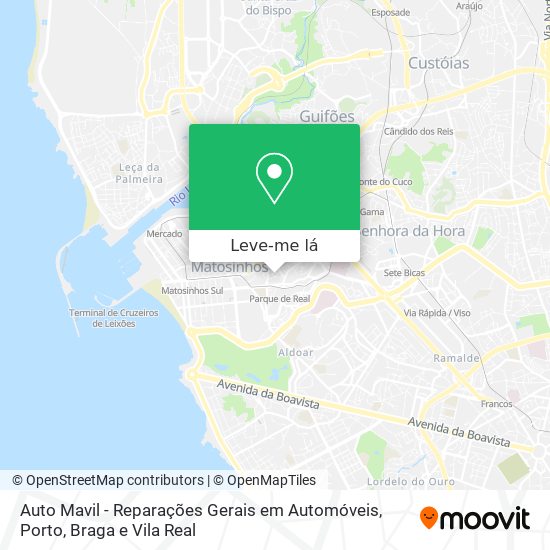 Auto Mavil - Reparações Gerais em Automóveis mapa