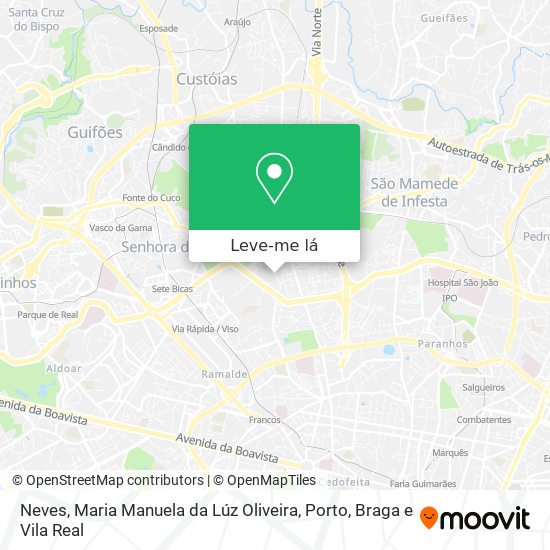 Neves, Maria Manuela da Lúz Oliveira mapa