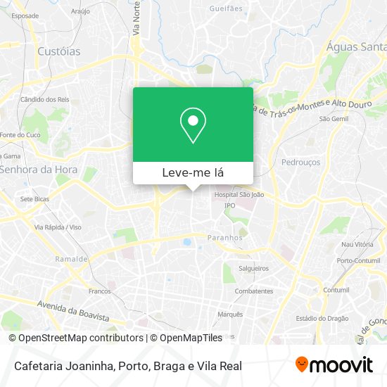 Cafetaria Joaninha mapa
