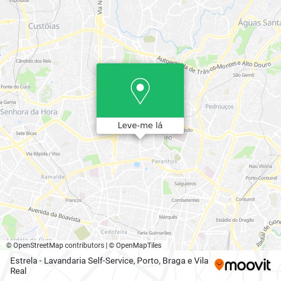 Estrela - Lavandaria Self-Service mapa