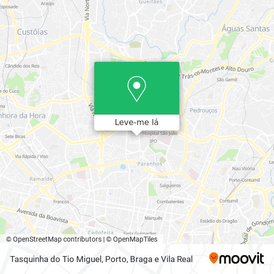 Tasquinha do Tio Miguel mapa