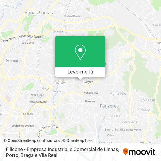 Filicone - Empresa Industrial e Comercial de Linhas mapa