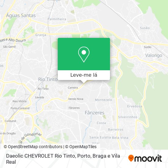 Daeolic CHEVROLET Rio Tinto mapa