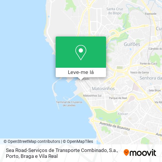 Sea Road-Serviços de Transporte Combinado, S.a. mapa