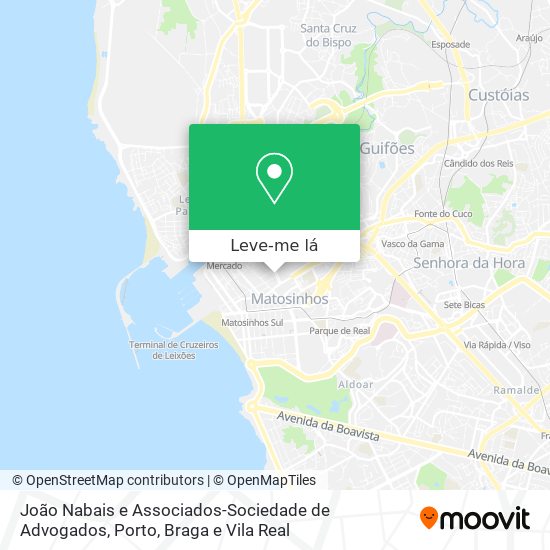 João Nabais e Associados-Sociedade de Advogados mapa